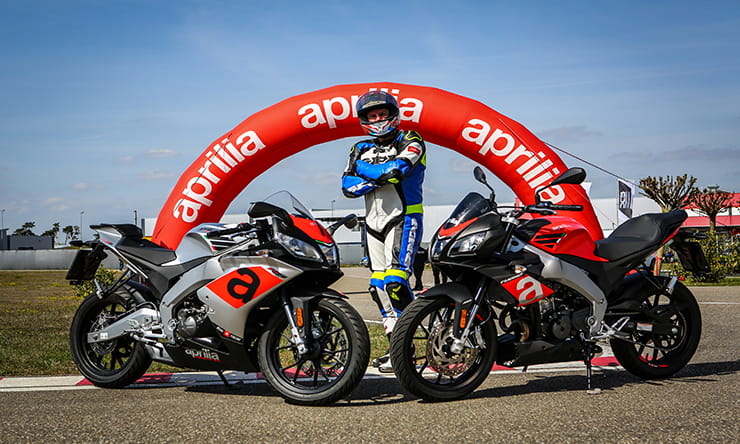 Aprilia Tuono 125cc and RS 125 cc